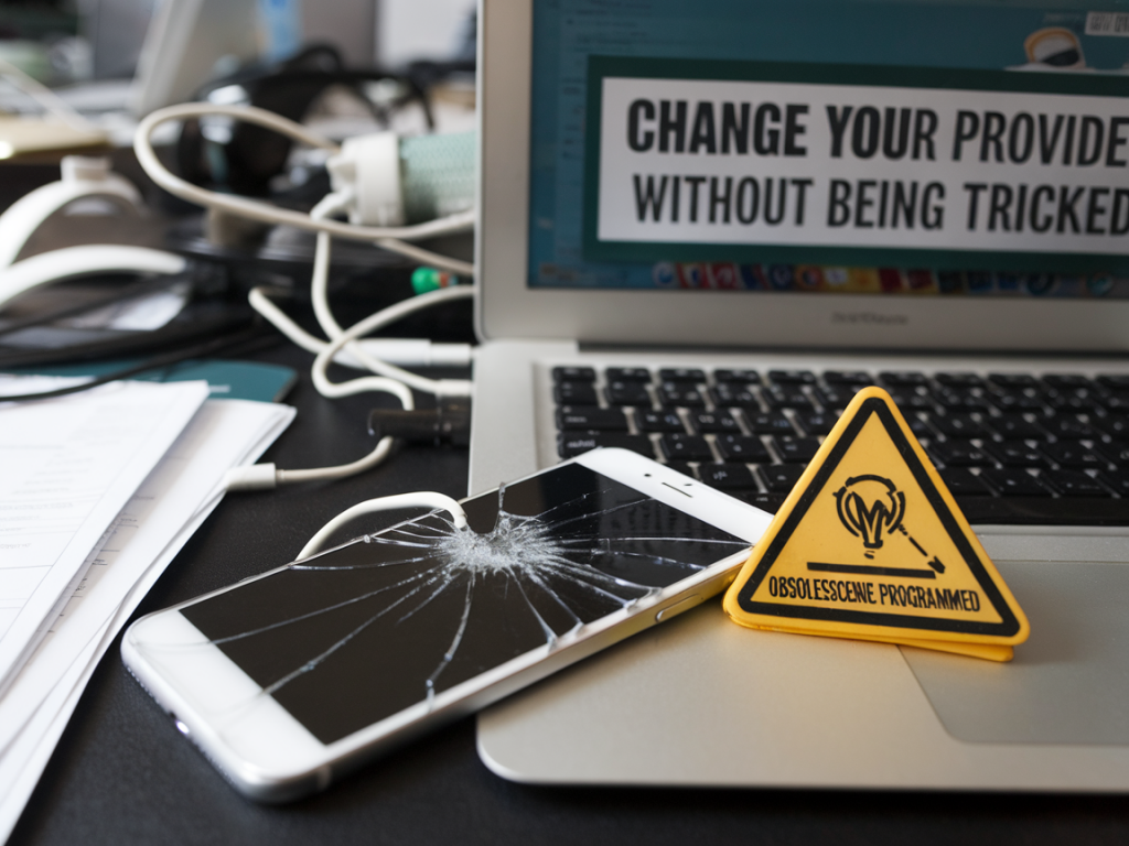 Pourquoi votre forfait mobile finance l'obsolescence programmée et comment changer de fournisseur sans vous faire avoir