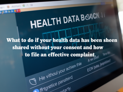 Que faire si votre dossier de santé en ligne a été partagé sans votre accord et comment déposer une plainte efficace