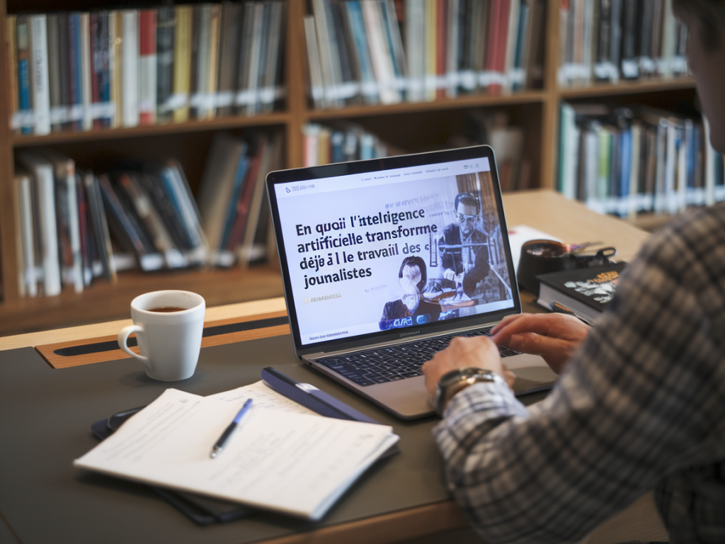 En quoi l'intelligence artificielle transforme déjà le travail des journalistes