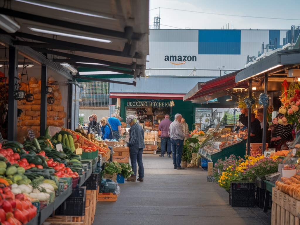 Que peuvent faire les communes pour protéger les commerces indépendants face à amazon?
