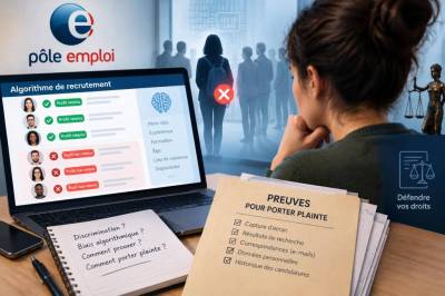 Comment les algorithmes de recrutement sur pole emploi excluent certains profils et comment obtenir des preuves pour porter plainte